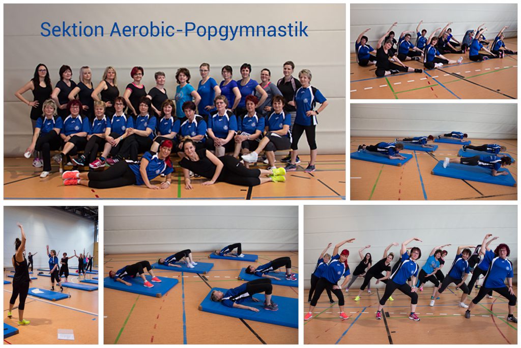 Gruppenbild Popgymnastik 2017