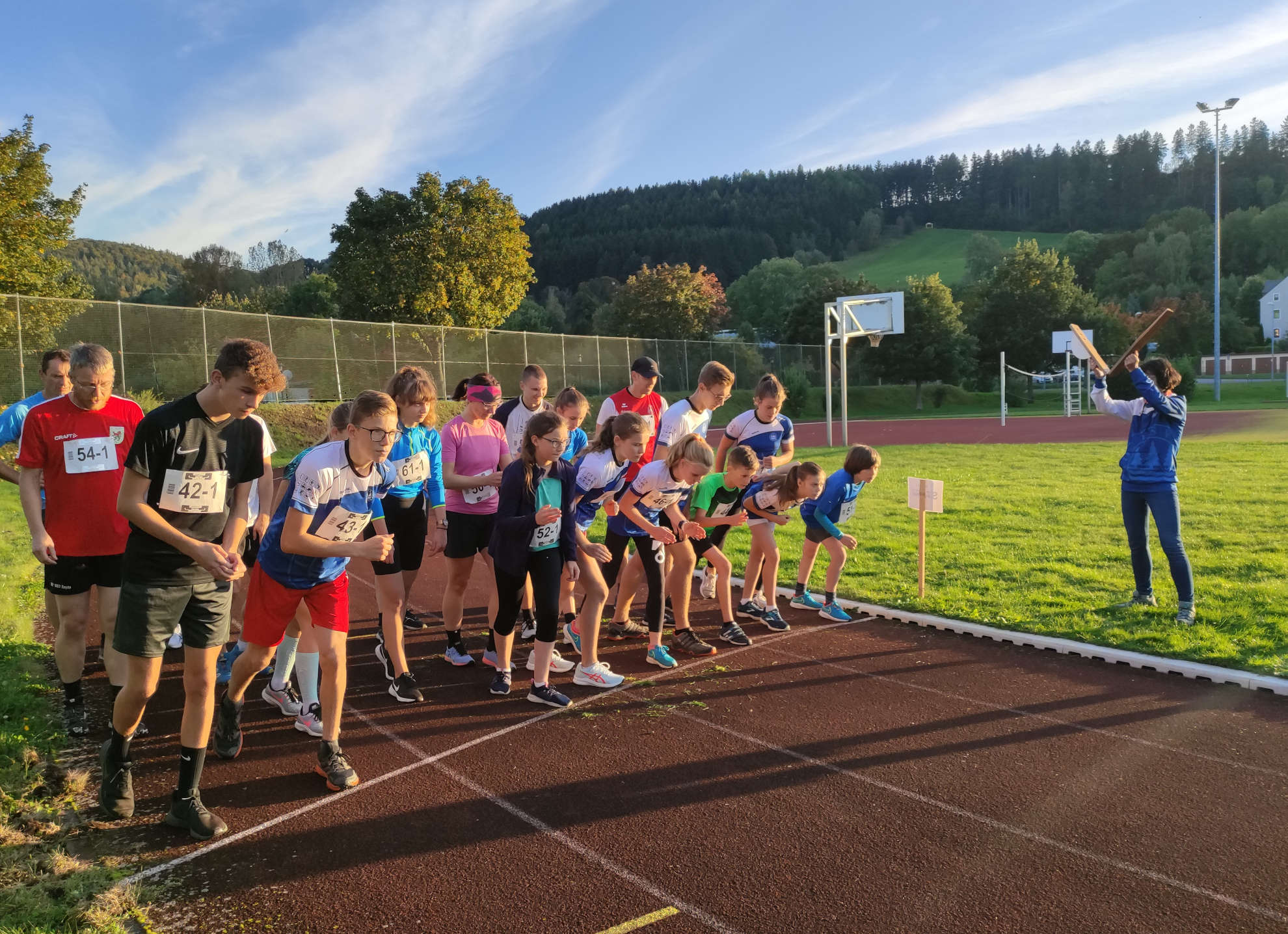 Halbstundenpaarlauf 2021 - Start Halbstunden-Lauf