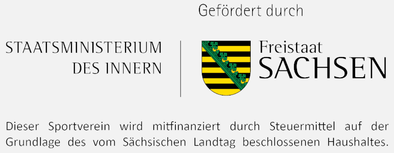 gefördert durch Freistaat Sachsen, Staatsministerium des Innern